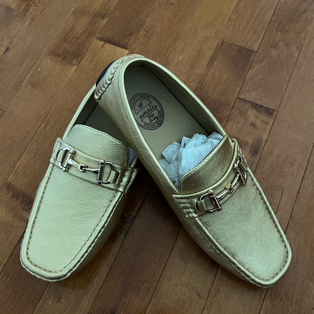 Amali Gold Shoes 9.5